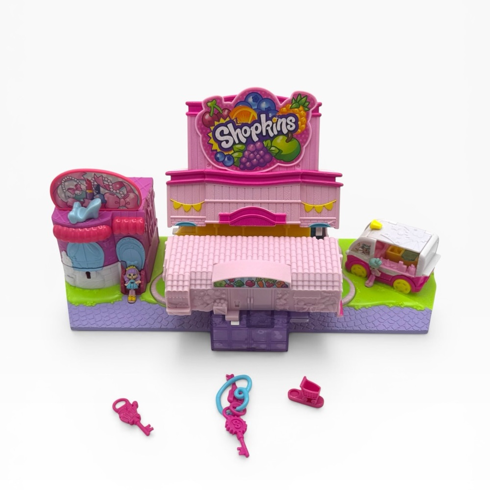 Shopkins Vibrant Pink and Lime Playset